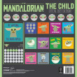 Kalendář Star Wars: The Mandalorian - The Child 2022