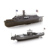 USS Monitor a CSS Virginia