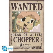 Hledaný Chopper plakát One Piece