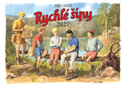 Kalendář 2027 Rychlé šípy - nástěnný