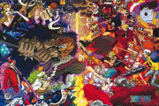 Strhující bitva na plakátu One Piece