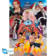 Luffy a Ace na plakátu One Piece