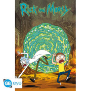 Plakát Rick a Morty - Portál
