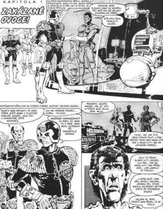 Soudce Dredd: Sebrané soudní spisy 01 - Prokletá země