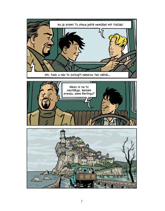 Správná pětka na pašeráckém vršku - komiks