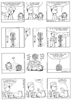 Garfield: Lepší vrabec v tlamě (č. 38)