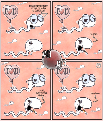 Qejci: Existenciální sperma komiks