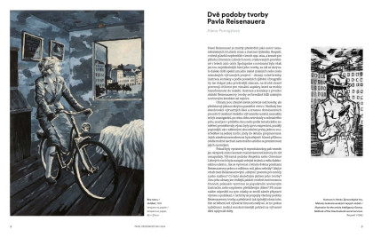 Pavel Reisenauer: Tvorba pro Respekt, obrazy, kresby, ilustrace, fotografie