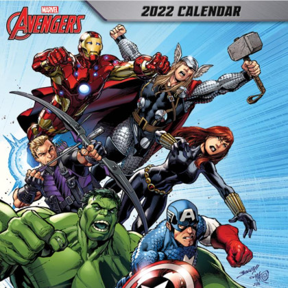 Kalendář Avengers 2022