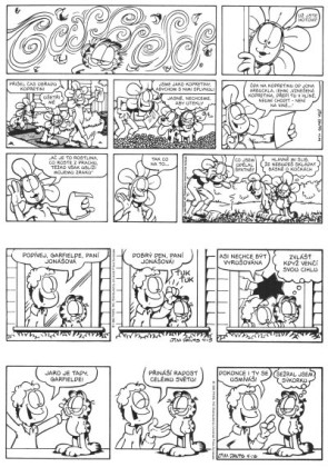Garfield si válí šunku (č. 30)
