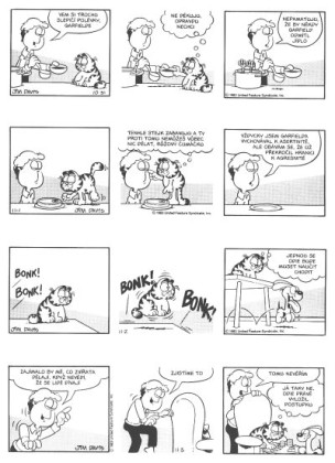 Garfield není troškař (č. 9)