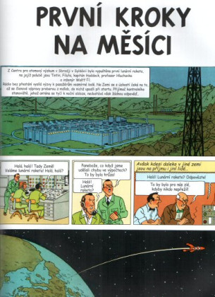 Tintinova dobrodružství 17: První kroky na Měsíci