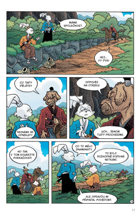 Usagi Yojimbo 40: Vrána