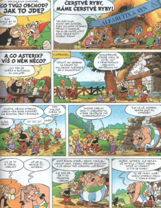 Asterix XXXIV: Narozeniny Asterixe a Obelixe - Zlatá kniha