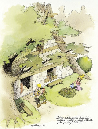 Asterix - Jak Obelix spadl do druidova kotle, když byl malý