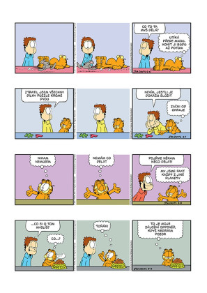 Garfield - Garfield se popadá za břicho (č. 66)