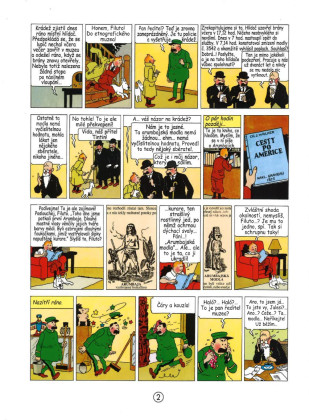 Tintin (6) - Ulomené ucho