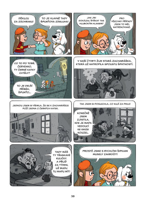Zuzka a Špunťa v zemi komiksů