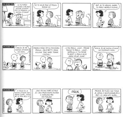Snoopy po škole: Vybrané stripy Peanuts z let 1959 - 1999