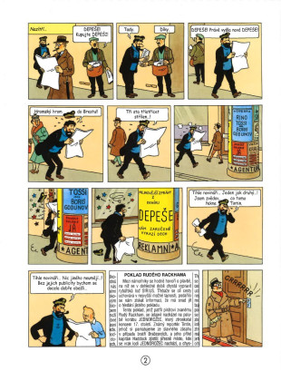 Tintin (12) - Poklad Rudého Rackhama