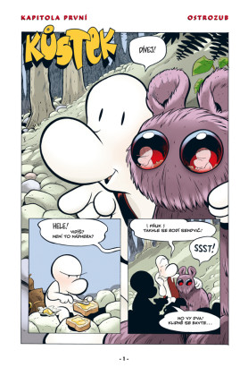 Kůstek 5: Ostrozub, vládce východního pomezí (barevné vydání)