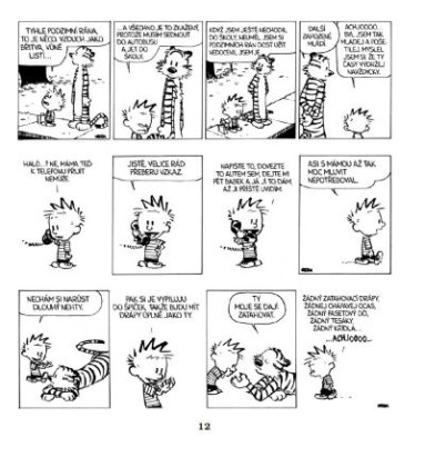 Calvin a Hobbes: Lidožravá šílená kočka z džungle