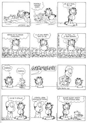 Garfield žije plnými doušky (č. 33)