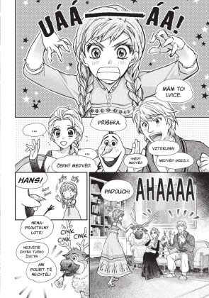 Ledové království 2 - manga
