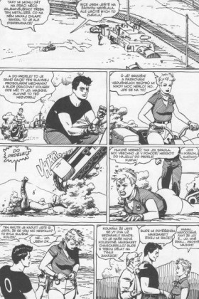 Mechanická Maggie: Kniha Love & Rockets