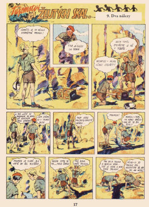 Kreslené seriály časopisu Junák z let 1945 – 1948