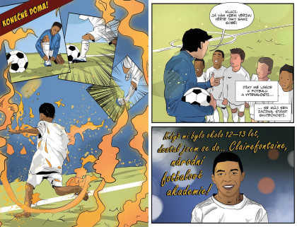 Mbappé - Fotbalové ikony (komiks)