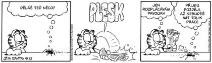 Garfield si nakládá (č. 49)