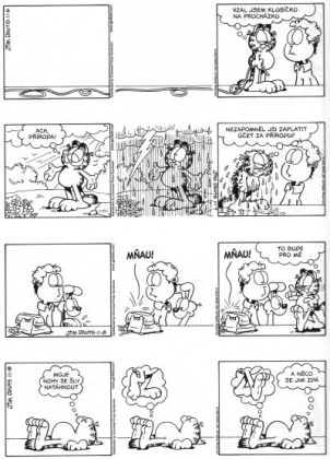 Garfield u koryta (č. 41)