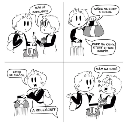 Těžký život knihomolů: Knižní komiksy