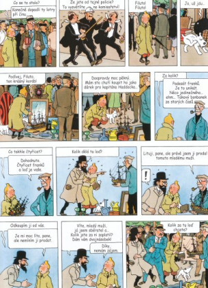 Tintinova dobrodružství 11: Tajemství Jednorožce