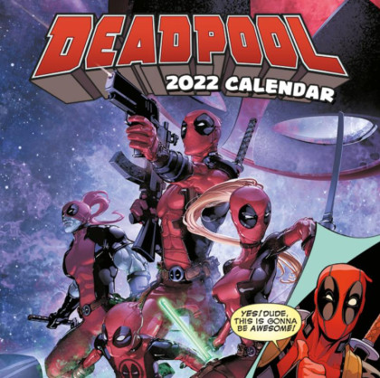 Kalendář Deadpool 2022