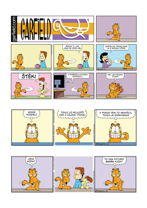 Garfield - Pomalejší nežere (č. 68)