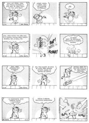 Garfield není troškař (č. 9)