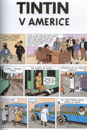 Tintinova dobrodružství 03: Tintin v Americe