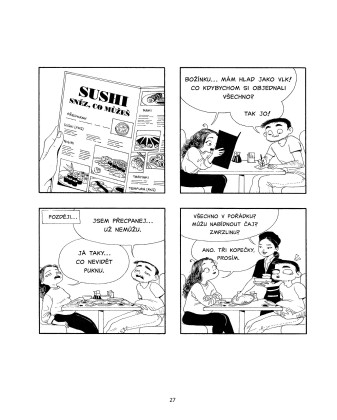 Dneska jsem vyšla z domu!