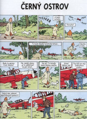 Tintinova dobrodružství 07: Černý ostrov