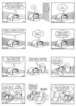 Garfield je na vážkách (č. 7)