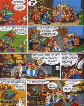 Asterix XIII: Asterix a kotlík