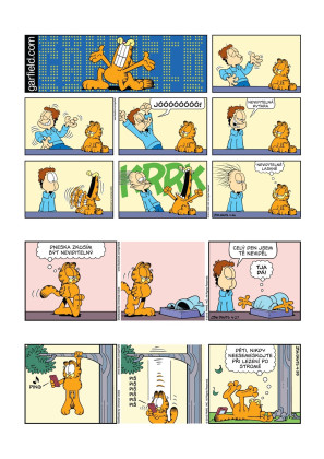 Garfield - Garfield dostává do tlamy (č. 62)