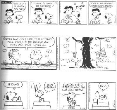 Svět podle Snoopyho: To nejlepší z komiksových stripů Peanuts 1970 - 1990