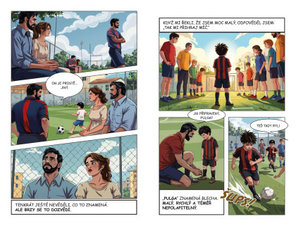 Messi - Fotbalové ikony (komiks)