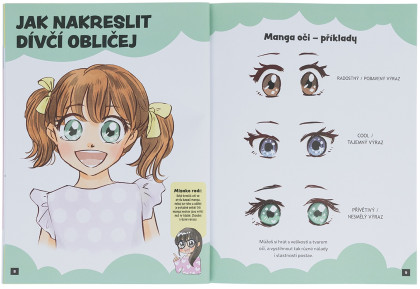 Jak kreslit kawaii manga POSTAVY – Krok za krokem s MISAKO