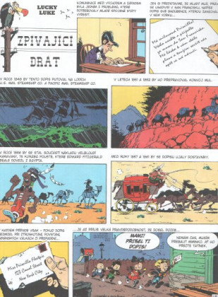 Lucky Luke: Zpívající drát