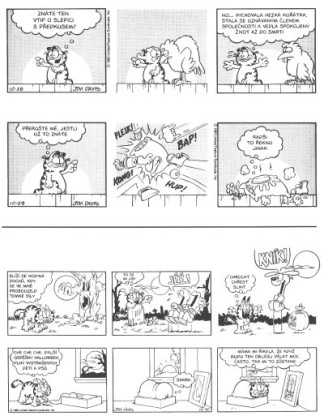 Garfield není troškař (č. 9)