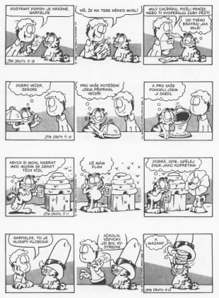 Garfield mluví s plnou pusou (č. 20)